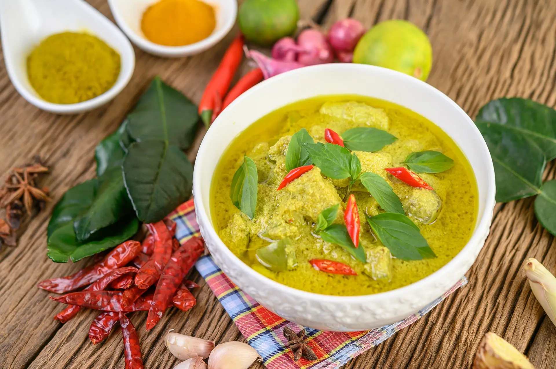Curry thaï vert