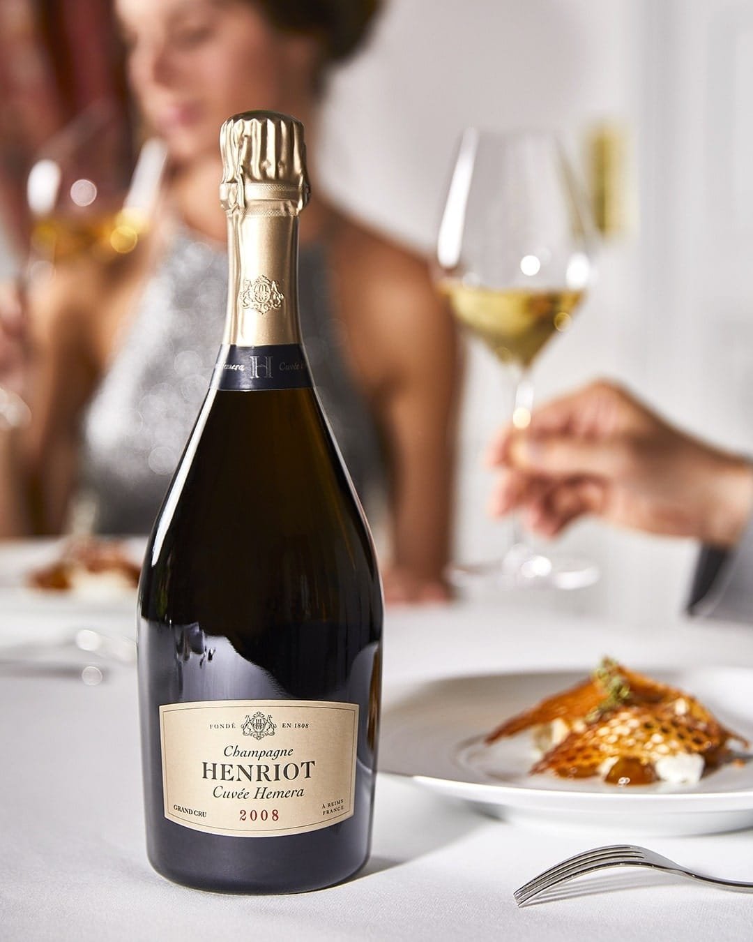 Henriot Hemera 2008 accord met champagne Henriot Hemera 2008 accord met champagne