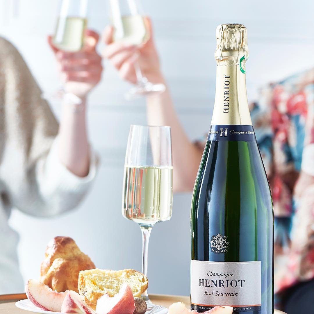 Henriot brut souverain accord met champagne