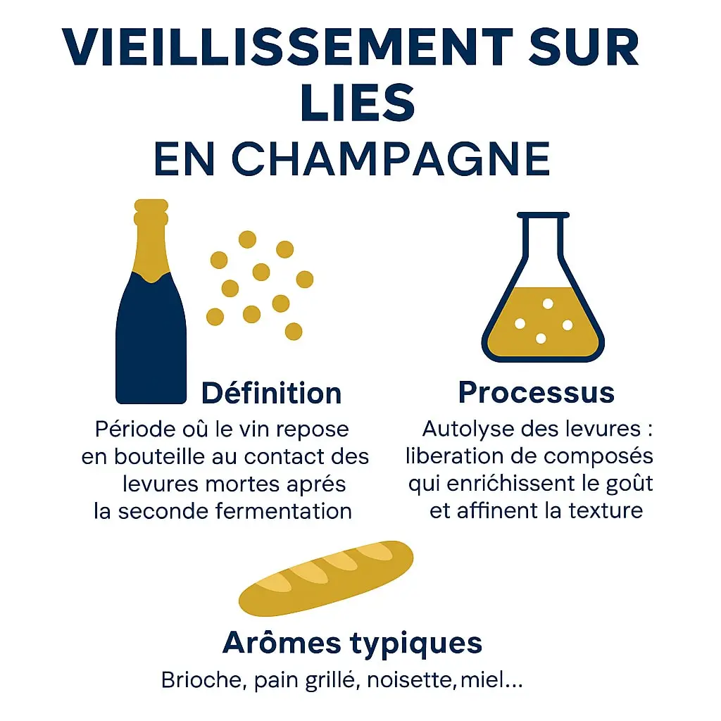 vieillissement sur lies schéma